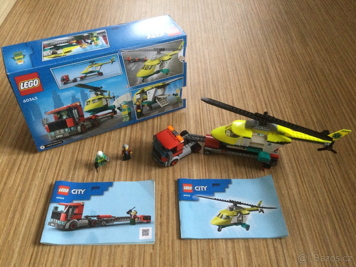 LEGO City 60343 Přeprava záchranářského vrtulníku - 2