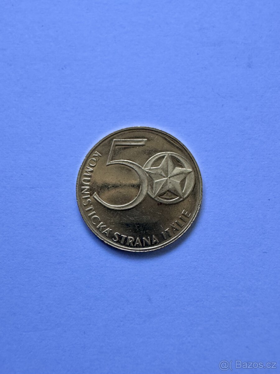 Zlatý dukát Komunistická strana Itálie —-ARTIA—- vzácne - 2