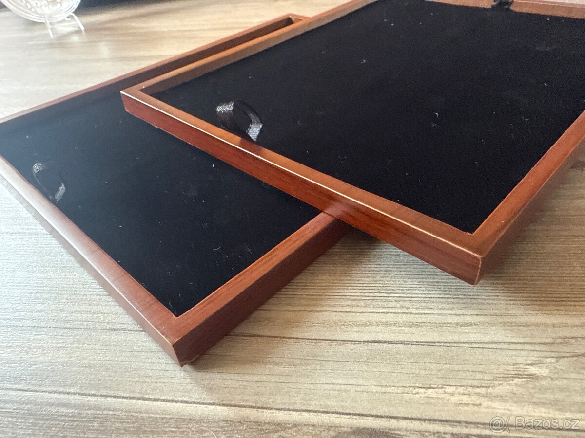 Malé plato pro certifikáty nebo slitky, mince - 2