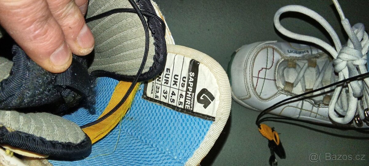 boty na snowboard Burton. - 2