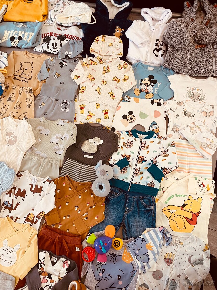 Balík oblečení na miminko 0-6 m neutrál Rezervace - 2