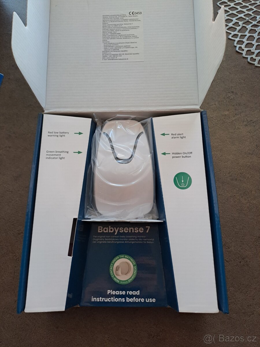 Monitor dechu Babysense7 - 2