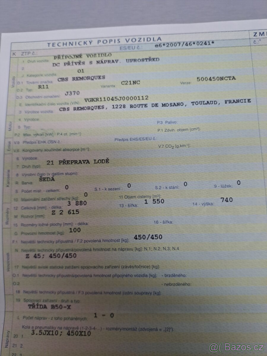 Prodej lodní přívěs - 2