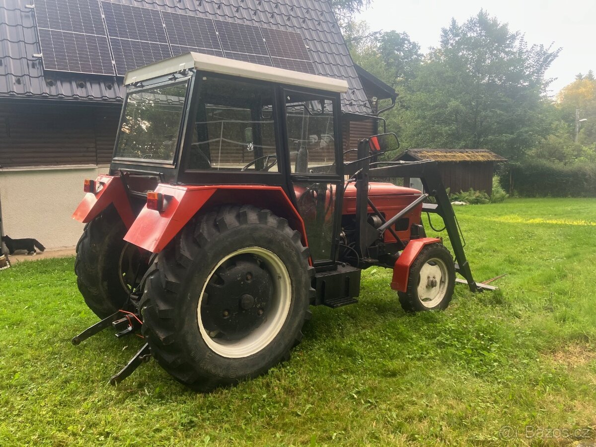 Traktor Zetor 5511 s nakladačem - SLEVA - 2