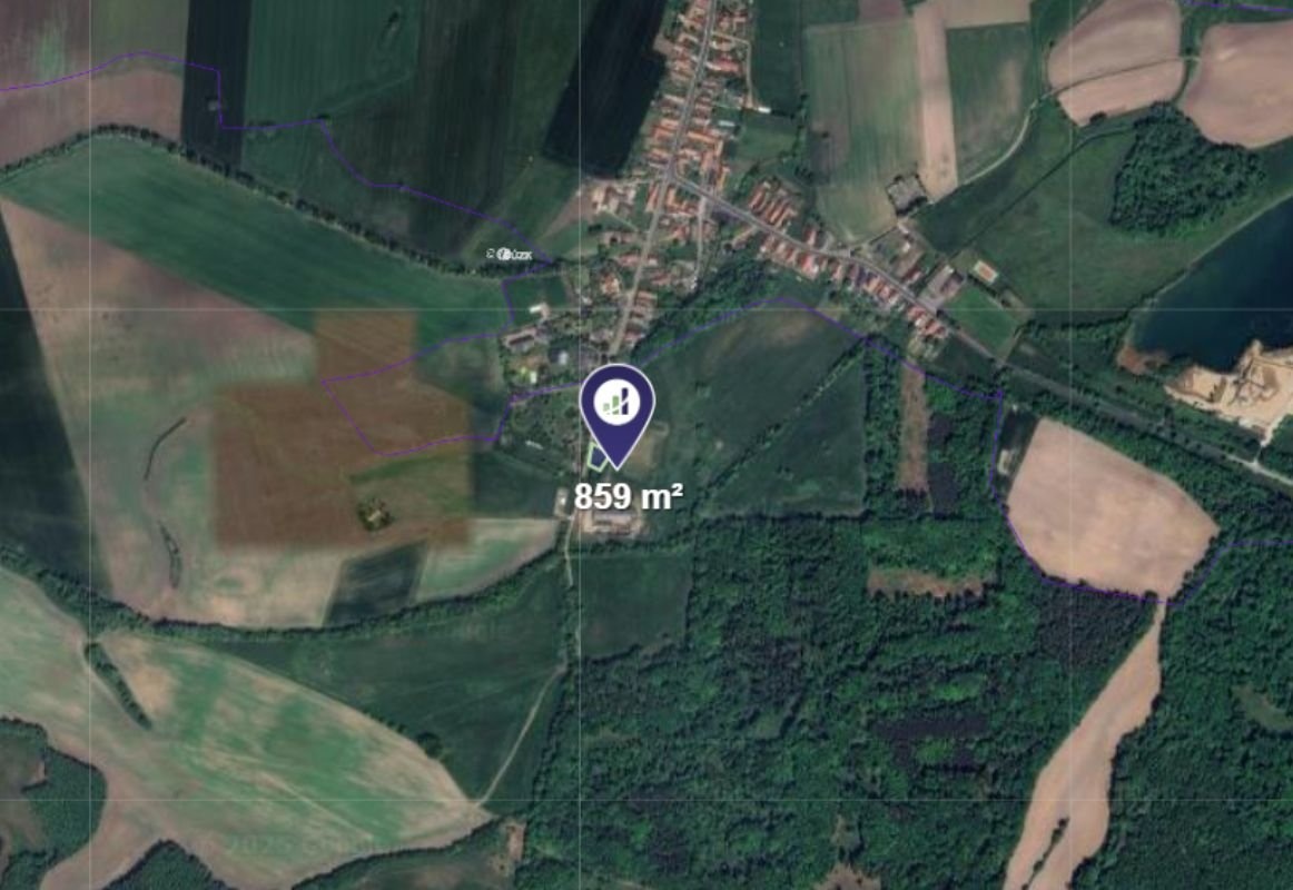 Prodej podílu 1/4 louky 215 m², Lázně Bohdaneč - 2