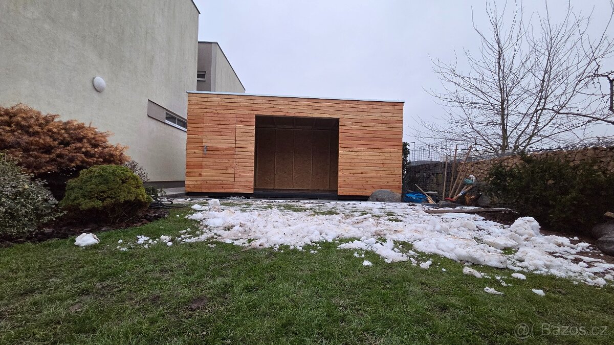 Sauna,kancelář, obytný/zahradní domek, tinny house, - 2
