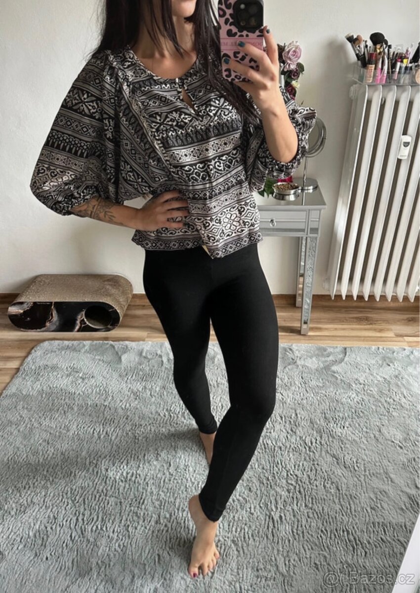 Vzorovaná halenka - 2