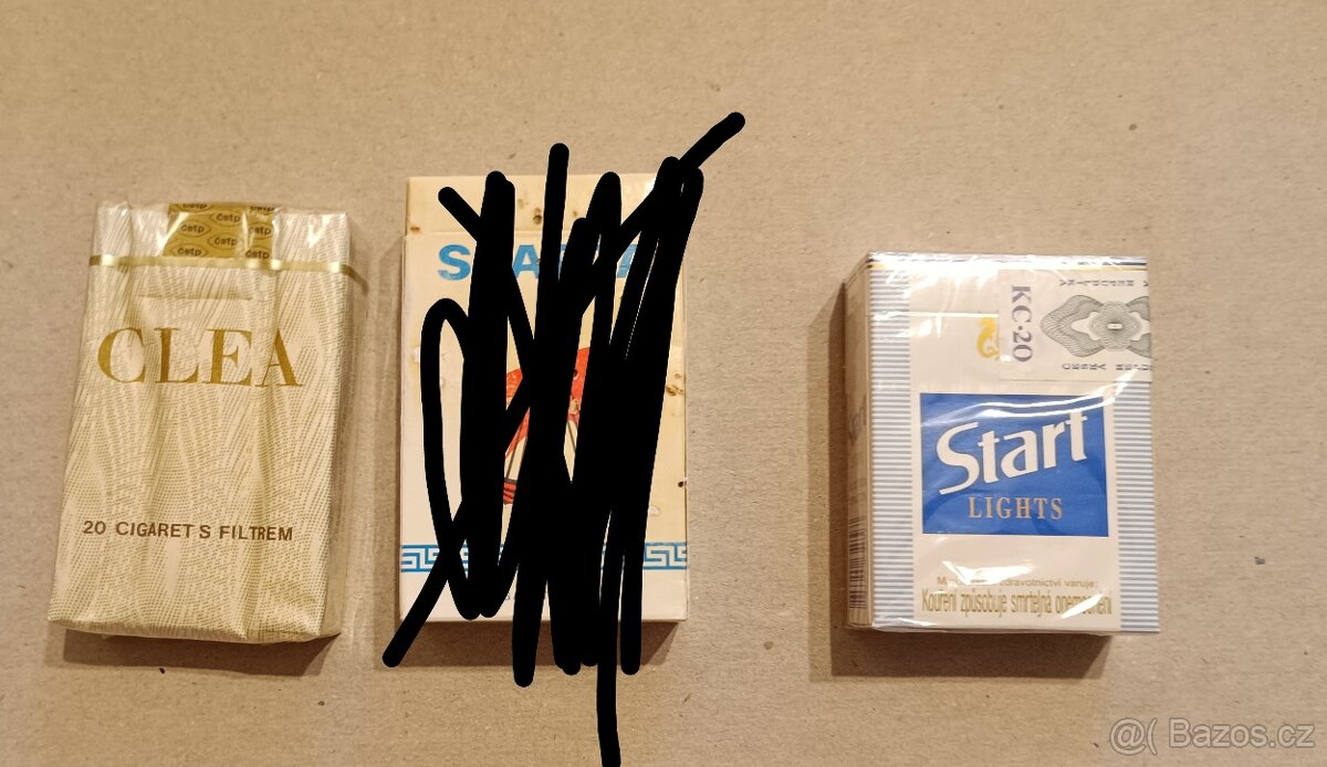 Sběratelské cigarety ČÍST POPISEK - 2