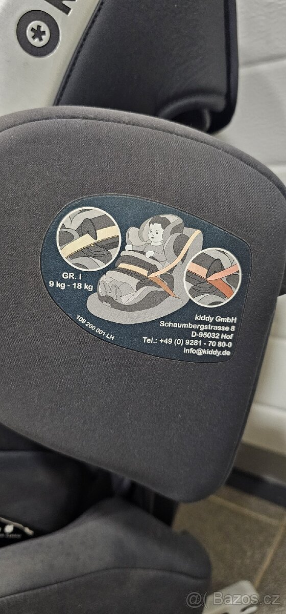 Kiddy autosedačka 9-18kg - 2