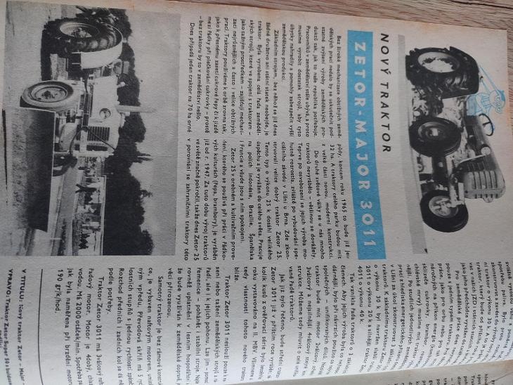 Zetor 3011 major - 2