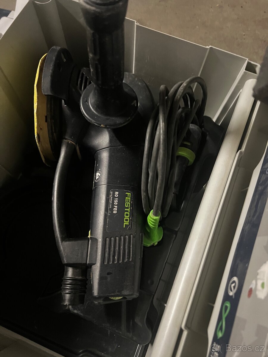 Festool ROTEX RO 150 FEQ -Plus s plno brusnými papiry - 2