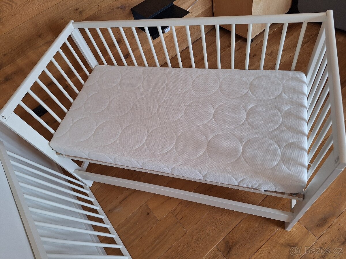 Postýlka IKEA Gulliver+matrace SKONAST - 2