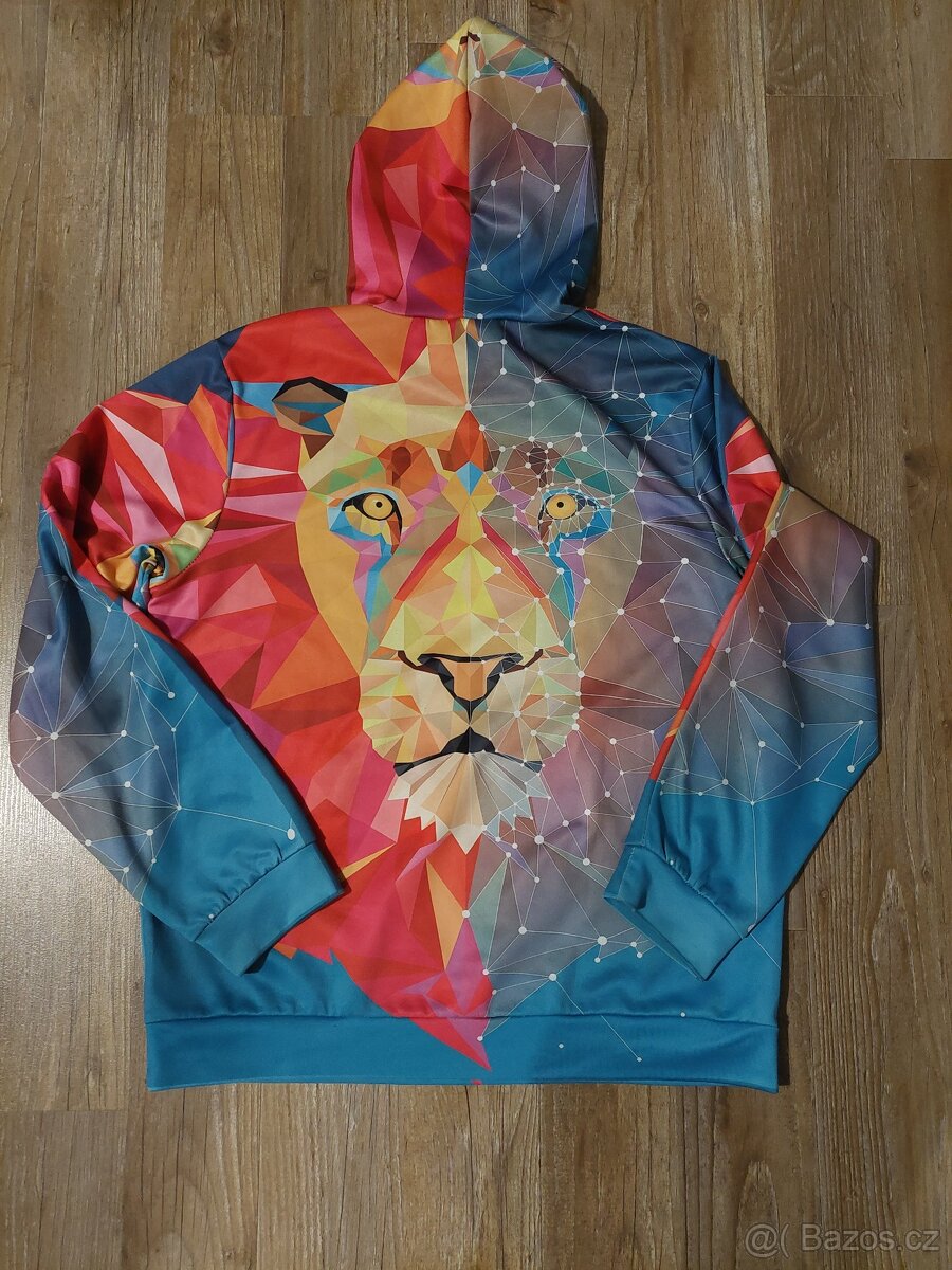 Dětská mikina se lvem vel. 134 - 2