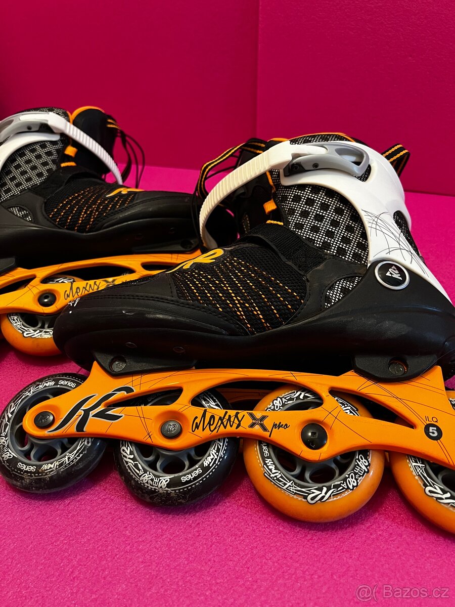 Kolečkové inline brusle vel.39,5 - 2