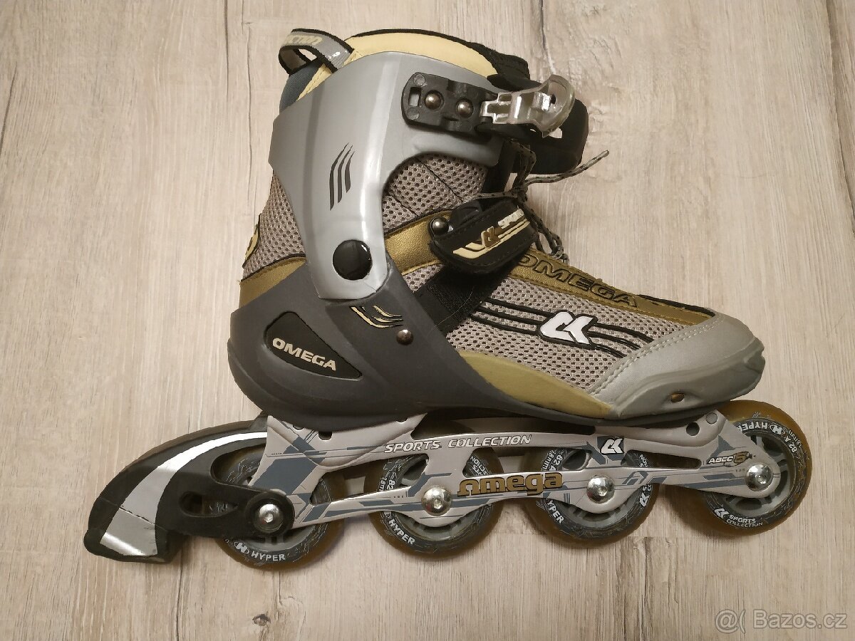 Kolečkové brusle a batoh - 2