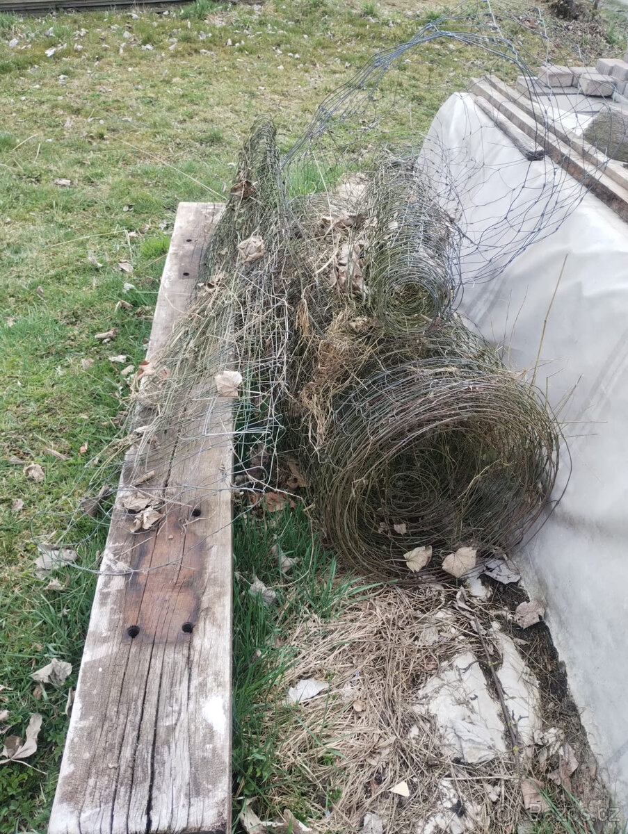 Použité lesnické pletivo 150cm - 2