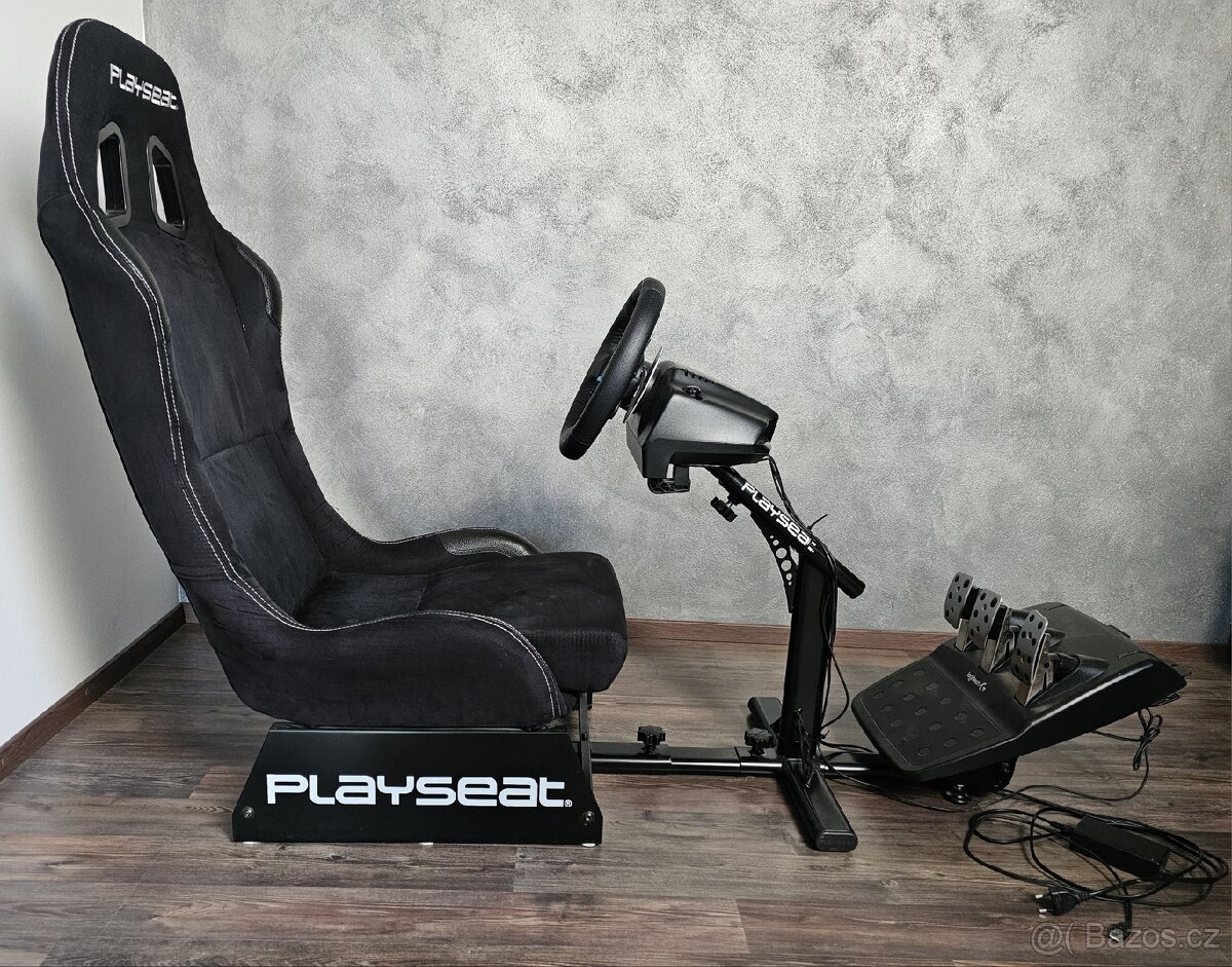 PRODÁNO - Playseat volant G29 s pedály Logitech - 2