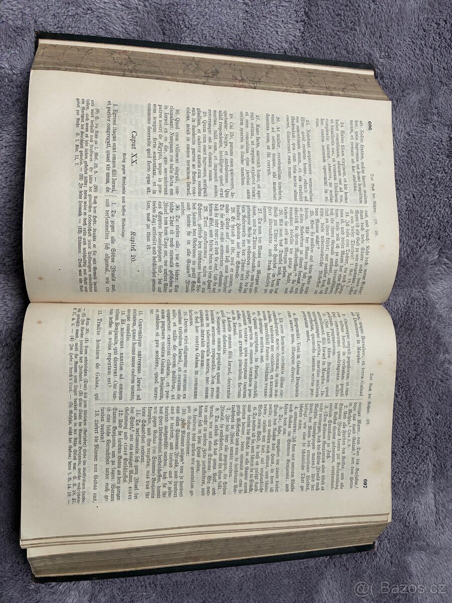 Bible - Biblia Sacra z roku 1899 - 2