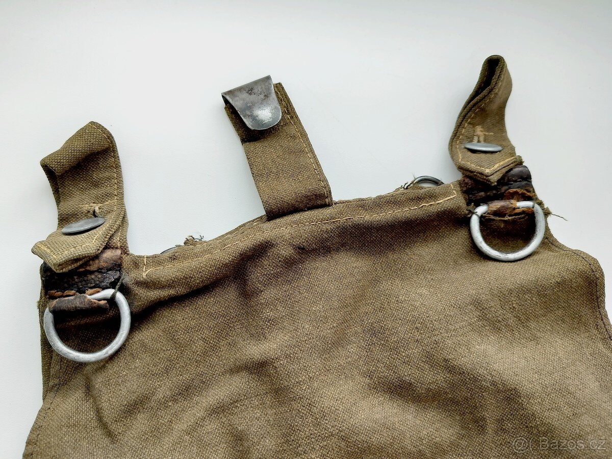 Originál malá polní Wehrmacht Brotbeutel M31 WH batoh - 2