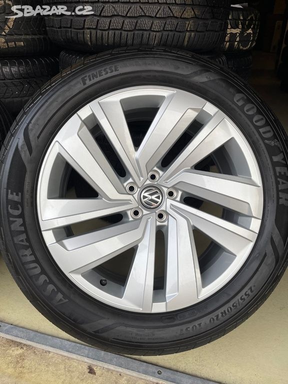 Originální sada VW 255/50/20 letní č.201 - 2