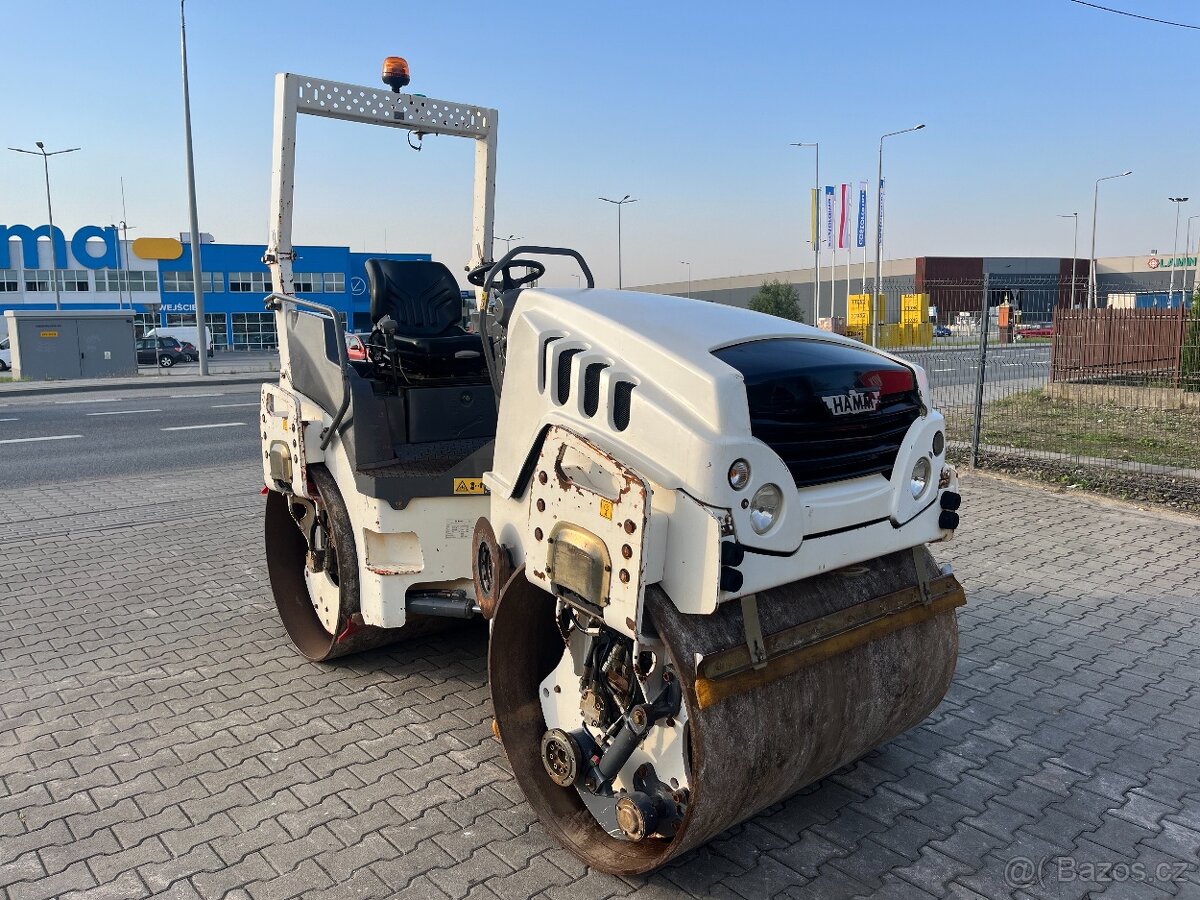 Vibrační válec zlomený ocelový Hamm HD 13 VV, Bomag - 2