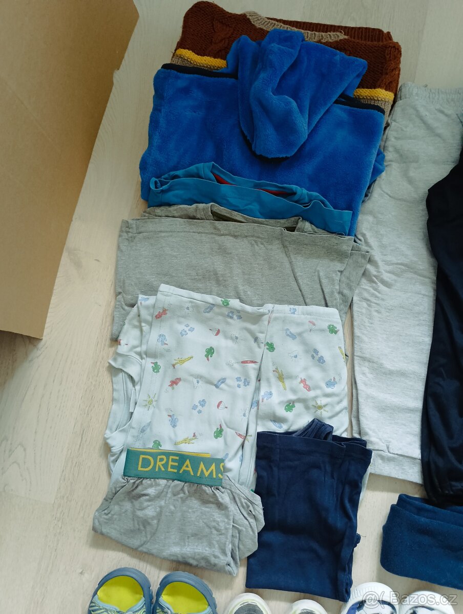 Oblečení pro kluka vel 110-116 + boty - 2