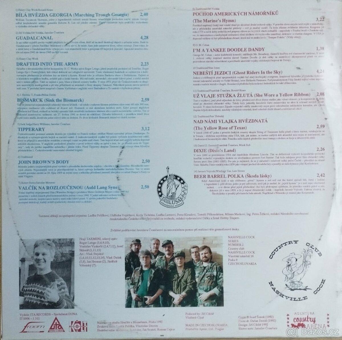 Taxmeni & Roger Latzgo – Calamity Jane (LP) - 2