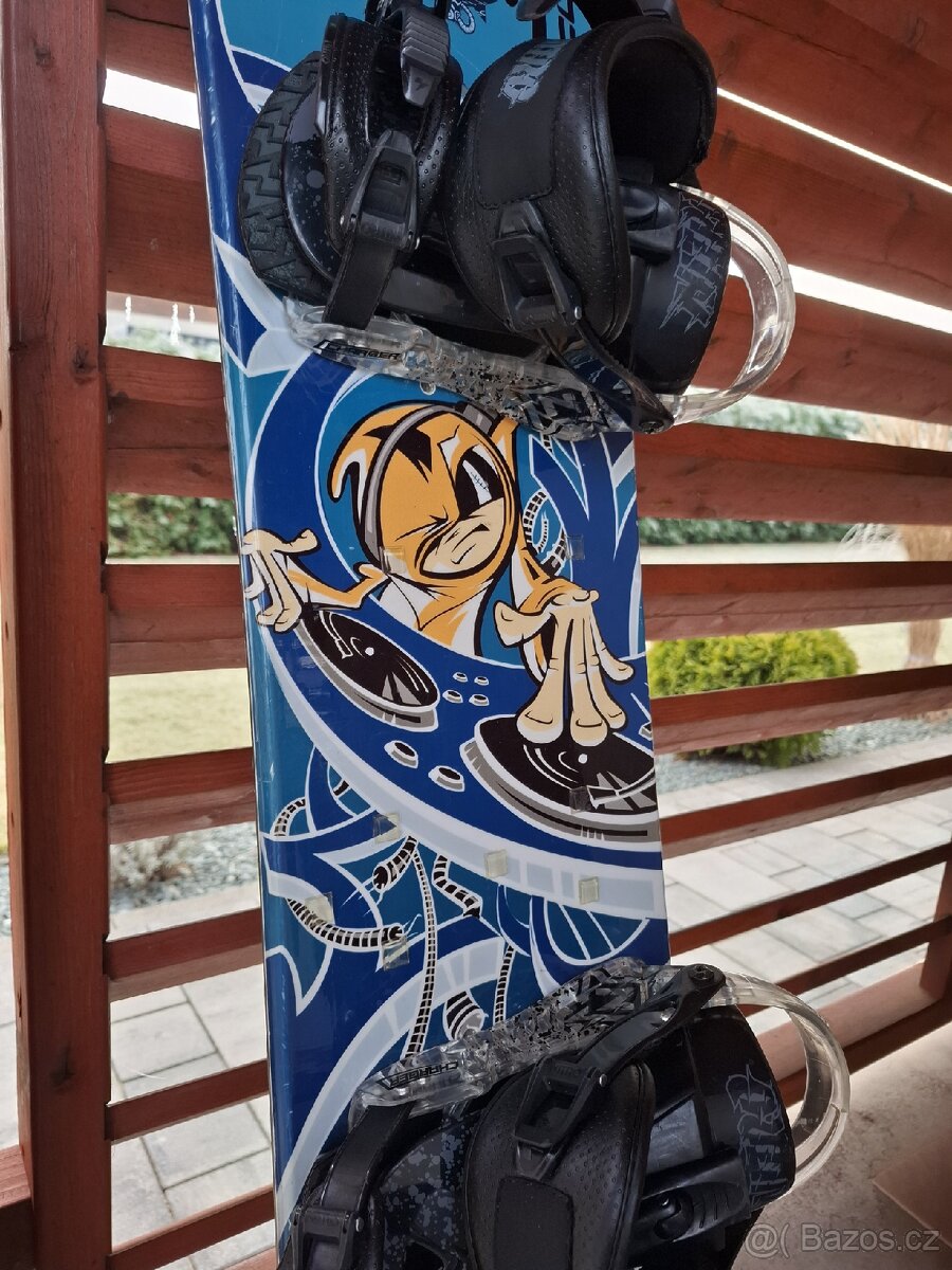 Dětský snowboard 130 cm, vázání Nitro, případně boty 42 - 2