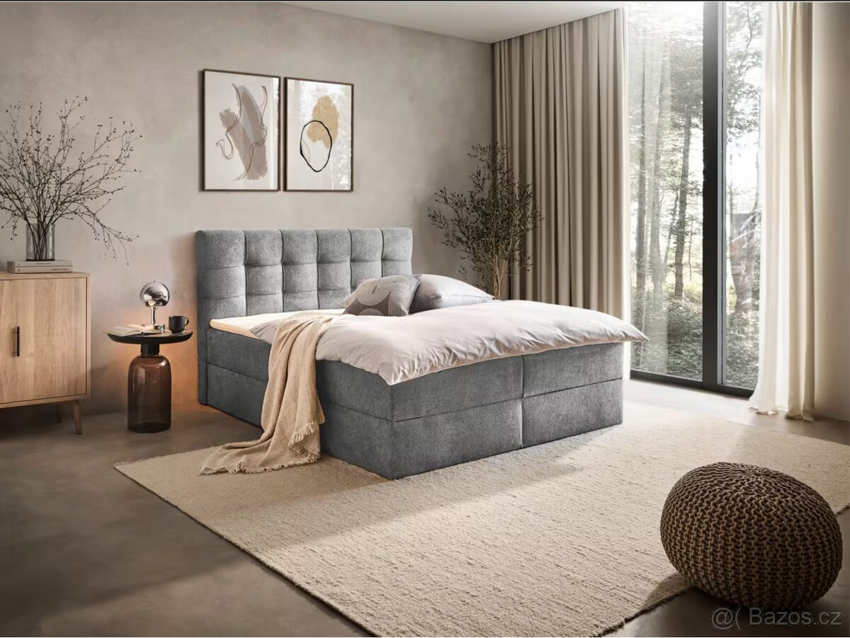 Čalouněná postel Kati 160/180x200cm Nová - 2