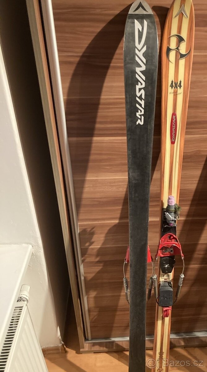 Retro telemarkové lyže Dynastar 4x4 - 2