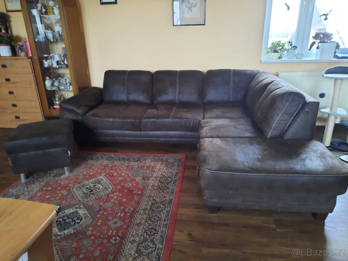 Sedací souprava umělá kůže - 2