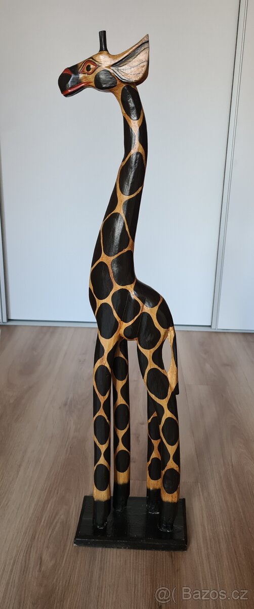 Dřevěná žirafa - 2