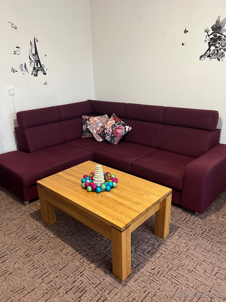 Rohová sedačka. - 2