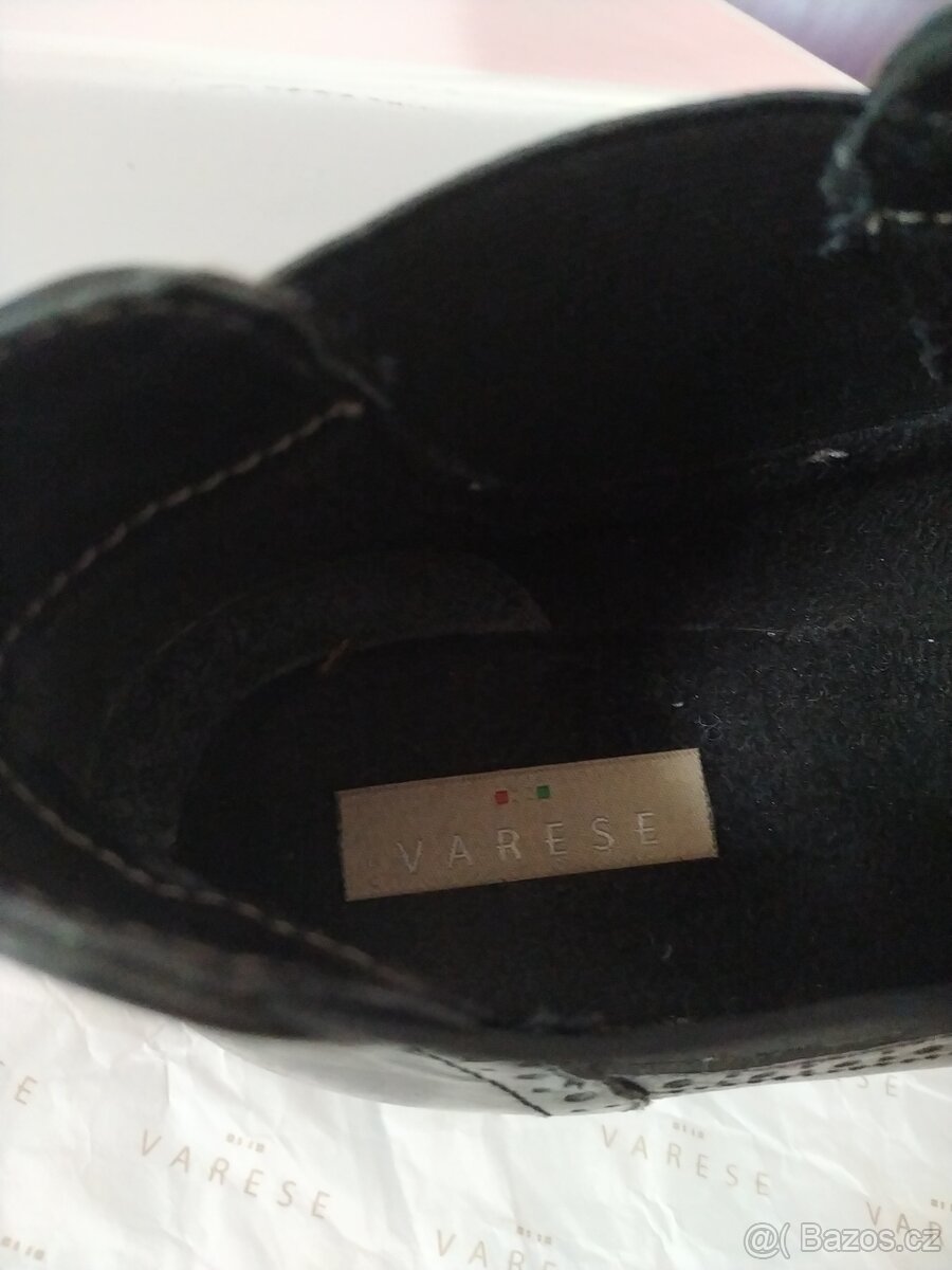 Dámské kožené boty, velikost 39 - 2