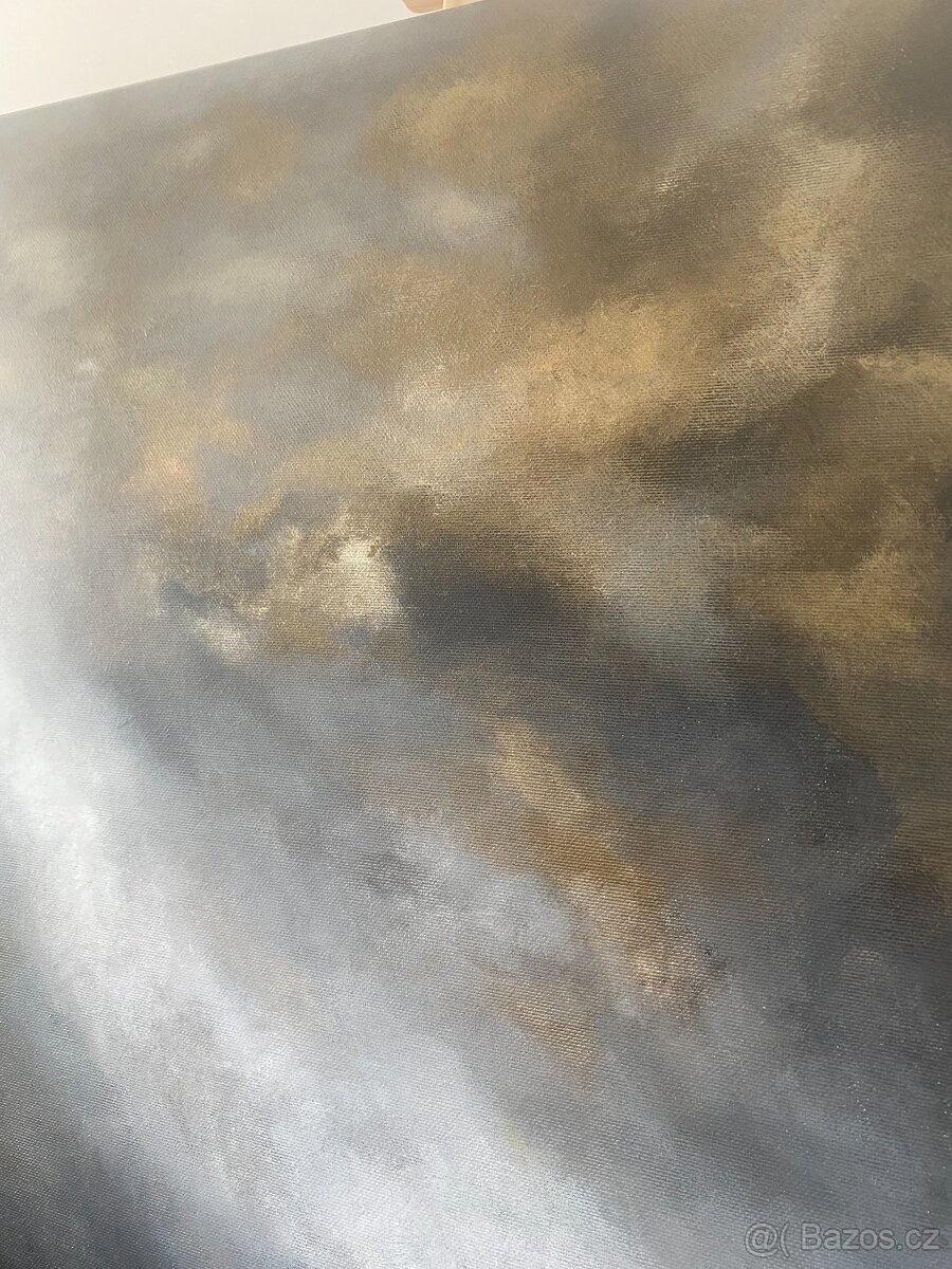 Abstraktní Obraz - 60x60cm - Naděje v temnotě - 2