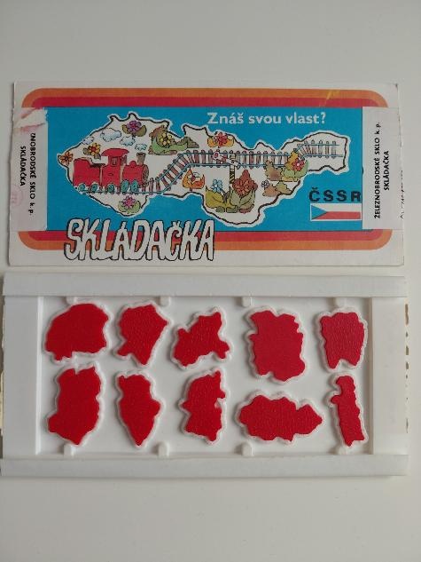 SKLÁDAČKA ZNÁŠ SVOU VLAST...? ...ČSSR - 2