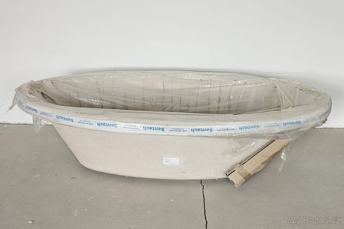 Oválná vana Santech Lumen 190 x 95 cm - 2
