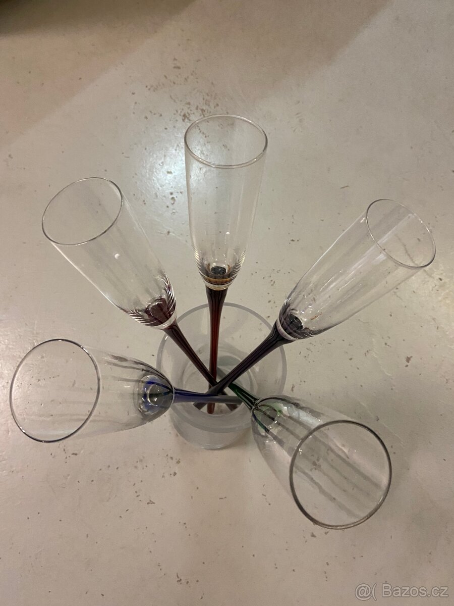 Sada skleniček na sekt - 2