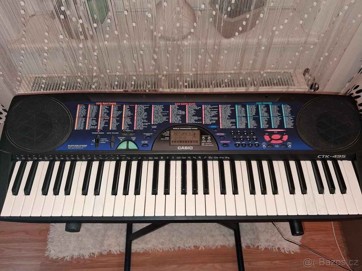 Elektronické klávesy Casio + stojan - 2