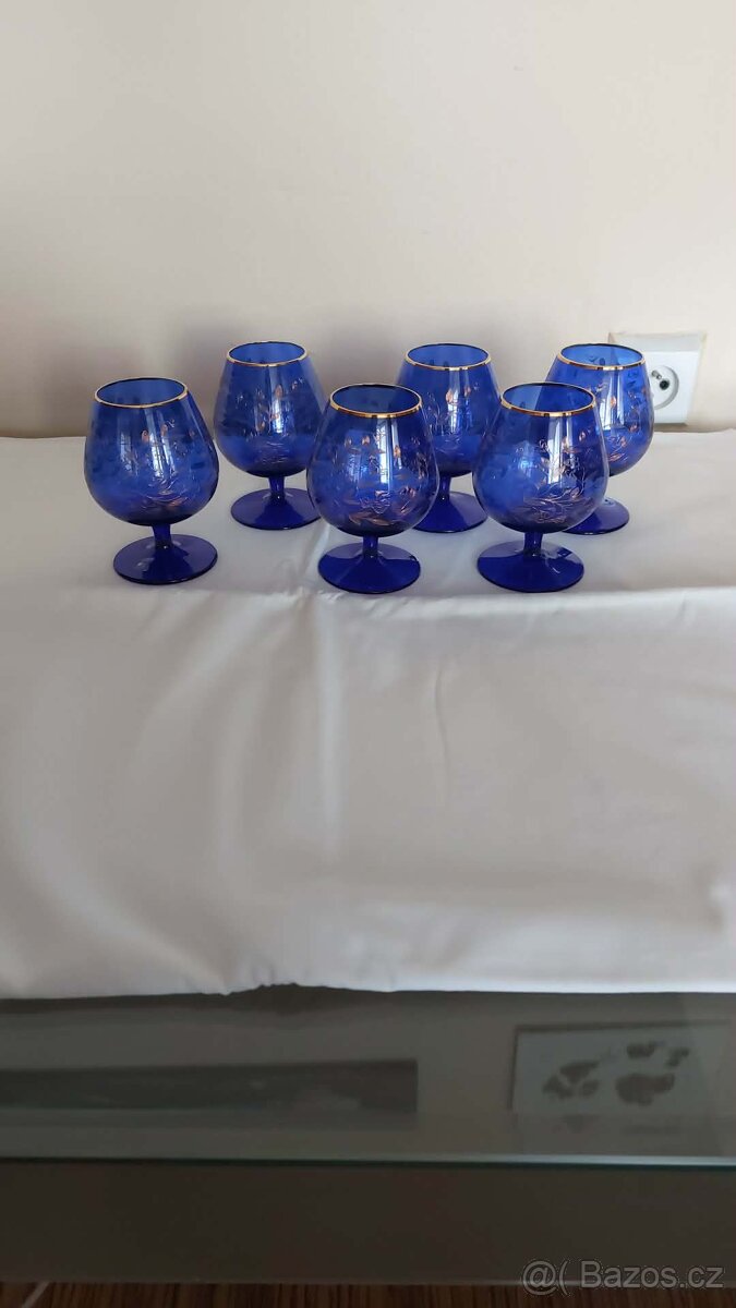 Sada skleniček na brandy - 2