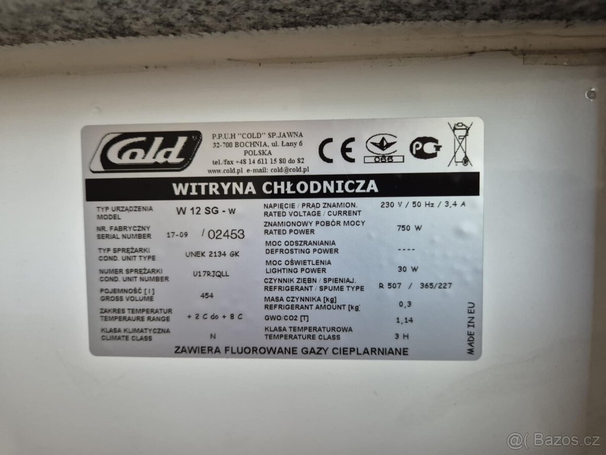 Chladící pultová vitrína - 2