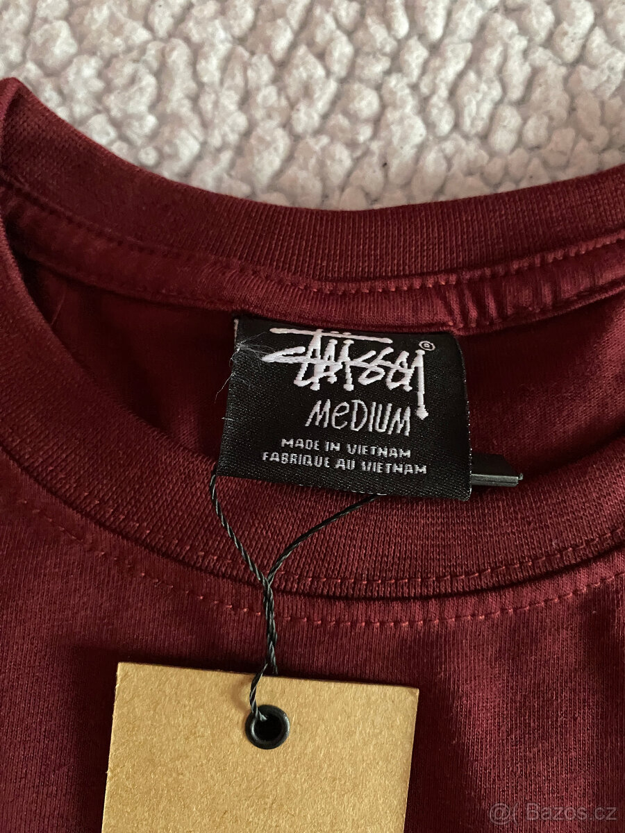 Červené Stussy tričko - M - 2