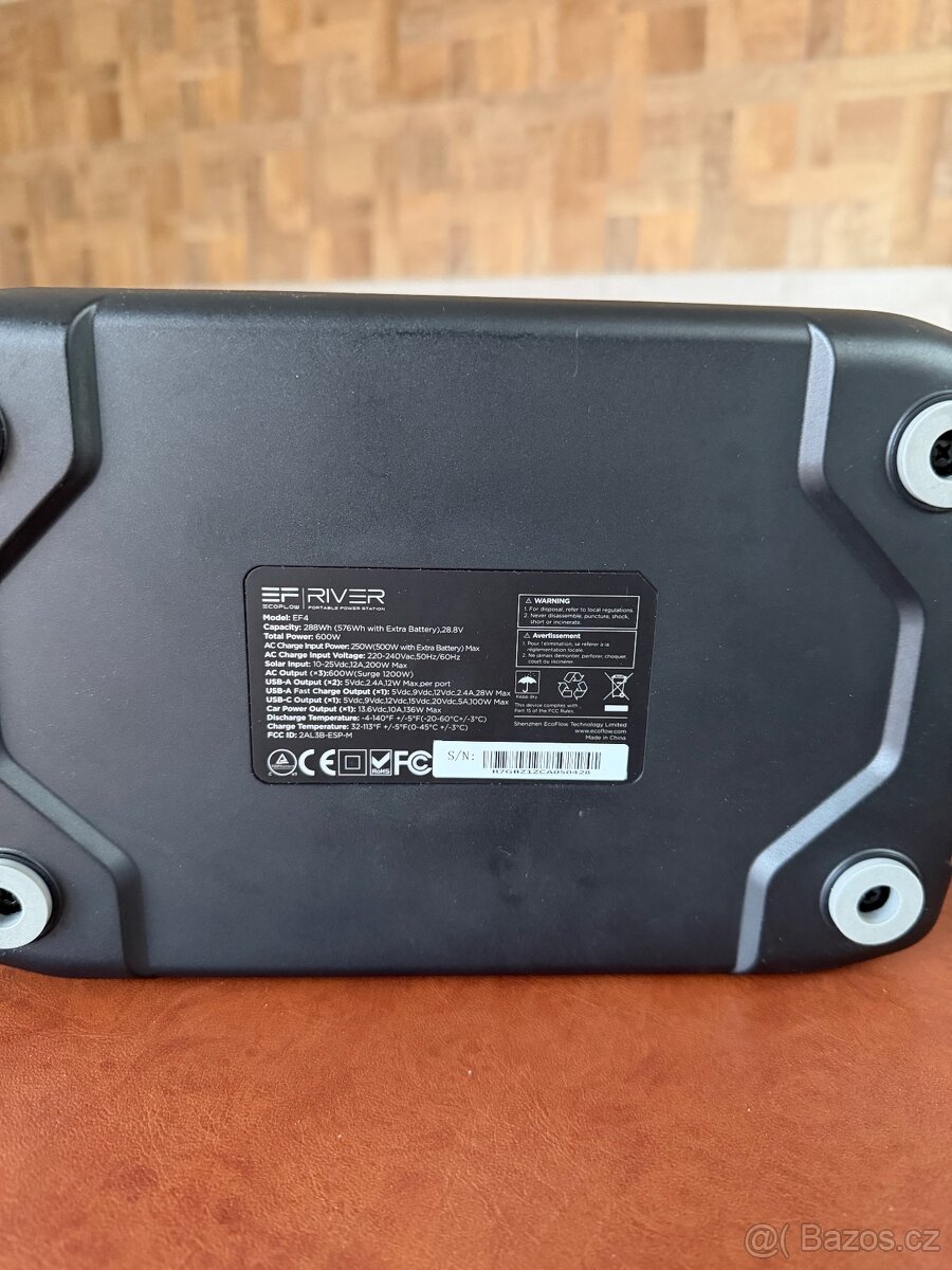 Nabíjecí stanice ECOFLOE RIVER 600W - 2
