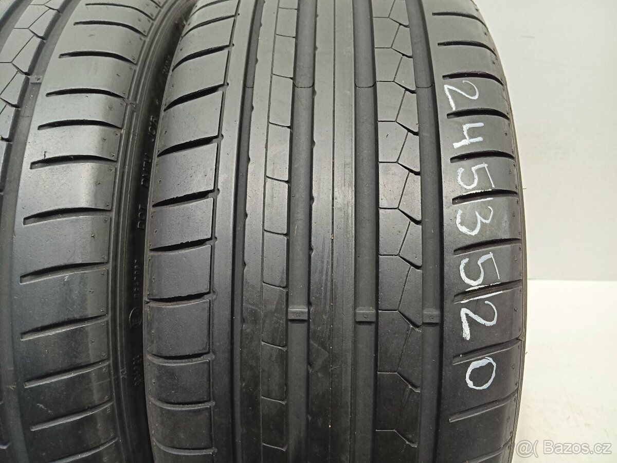 2ks letní pneu 245/35/20 Dunlop - 2