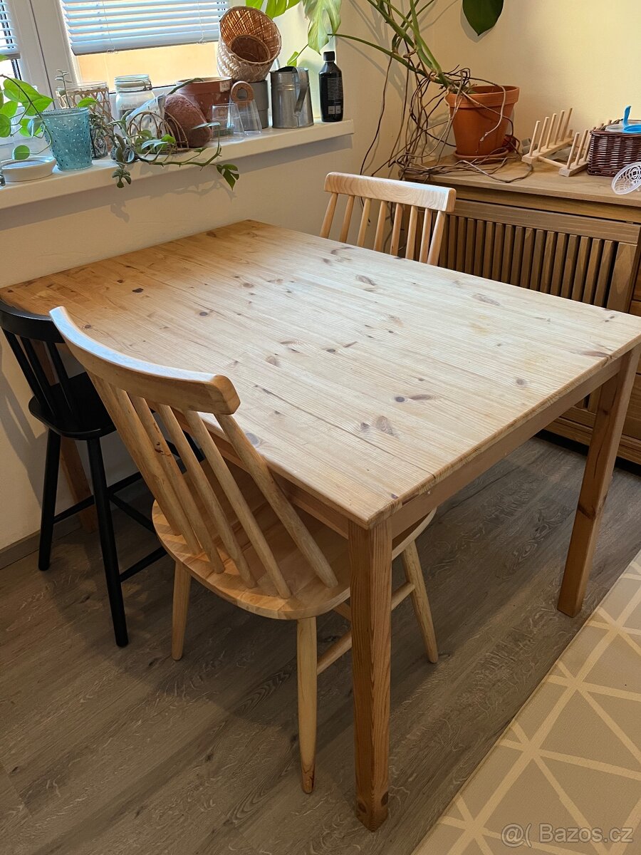 Stůl masiv z borovice INGO IKEA - 2