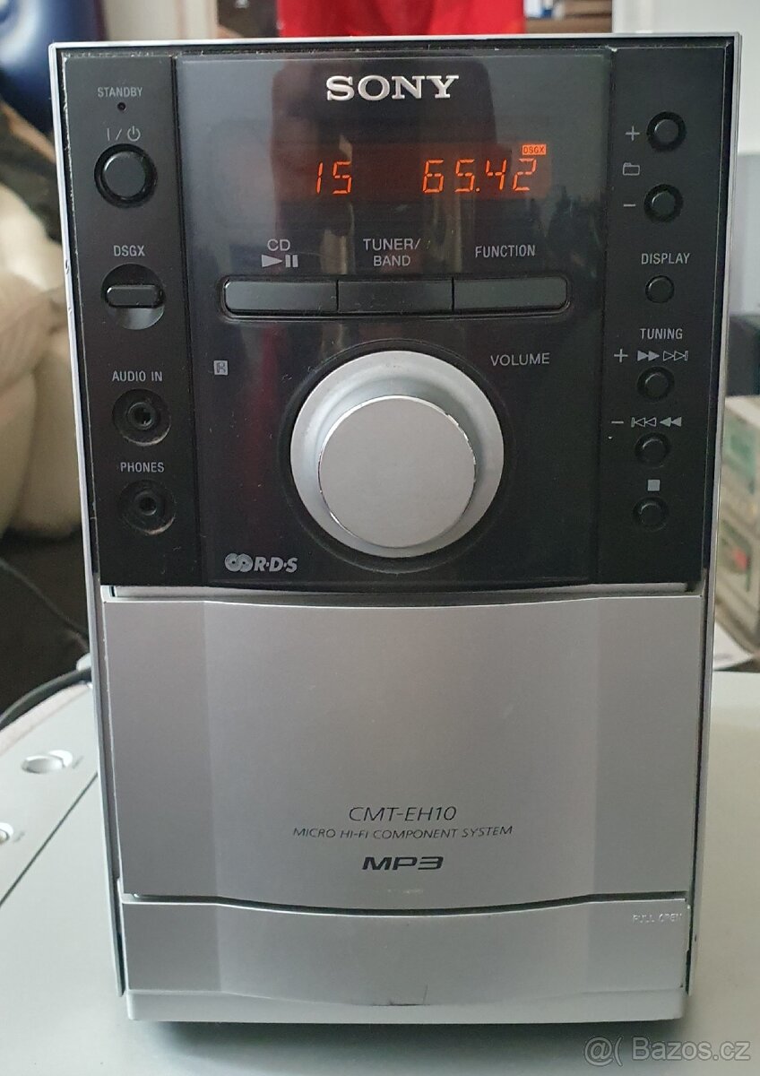 HI-FI VĚŽ - CD MP3, KAZETY. SONY CMT-EH10 | Brno - 2