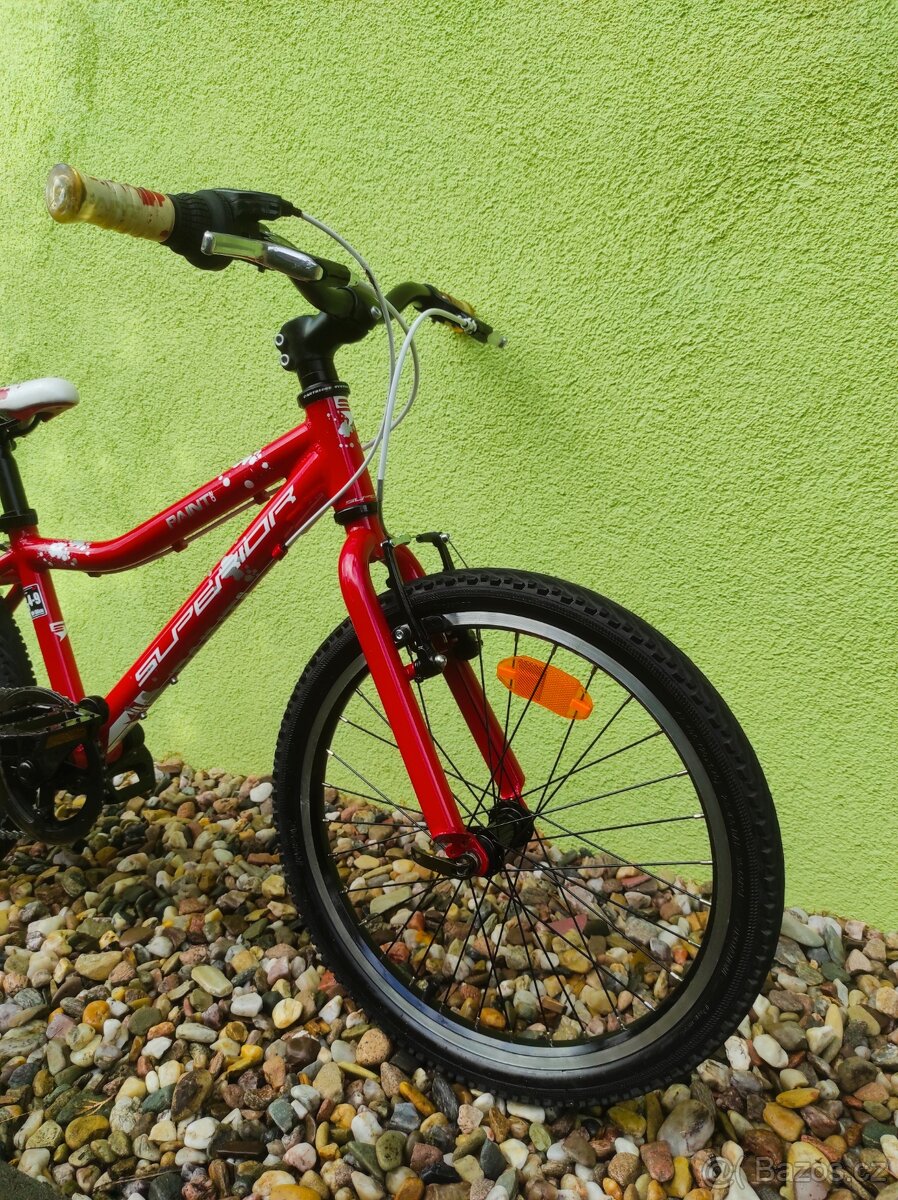 Značkové dětské kolo Superior 20 "(červená) - 2