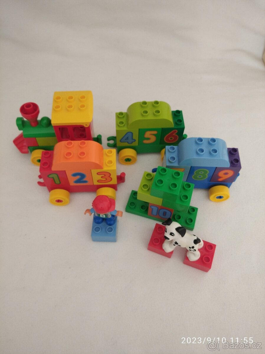 Lego duplo 10558 vláček s čísly - 2