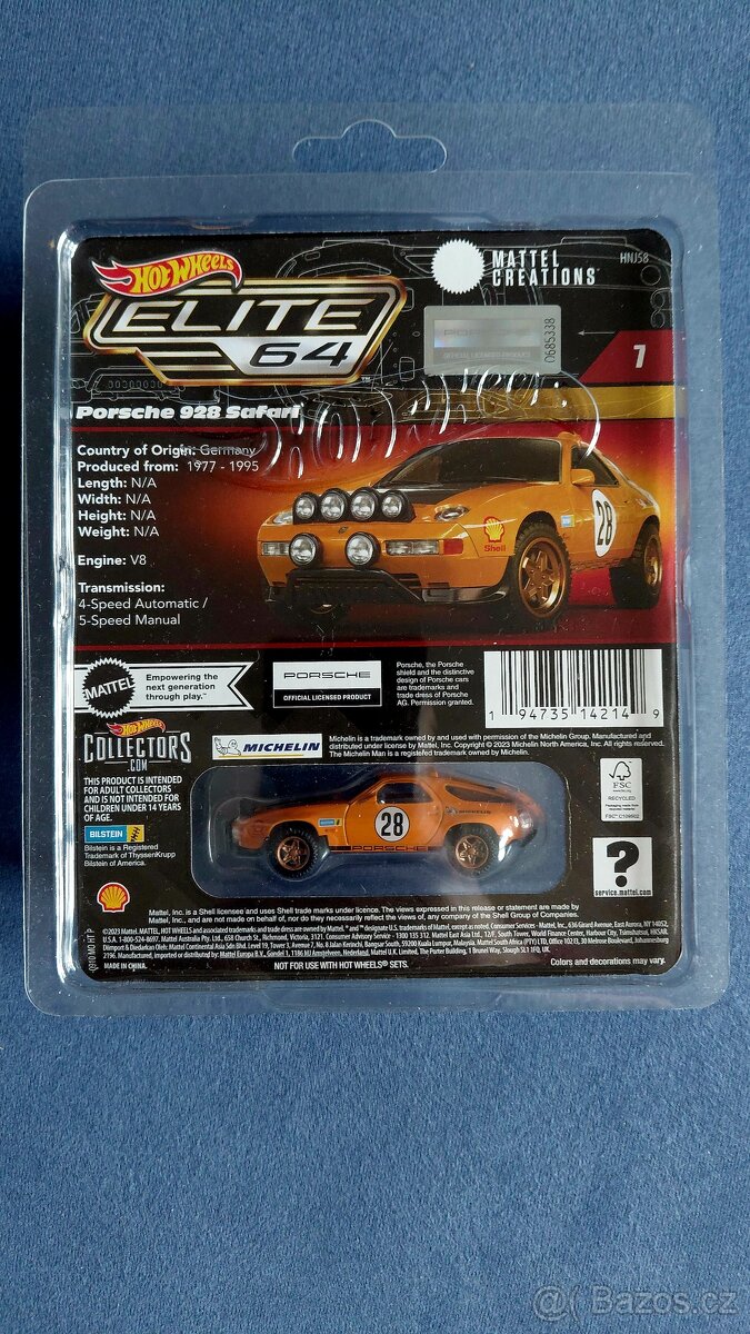 Hot Wheels Elite 64 Porsche - 2