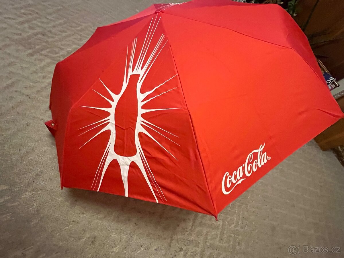 Deštník Coca-Cola - skládací - 2